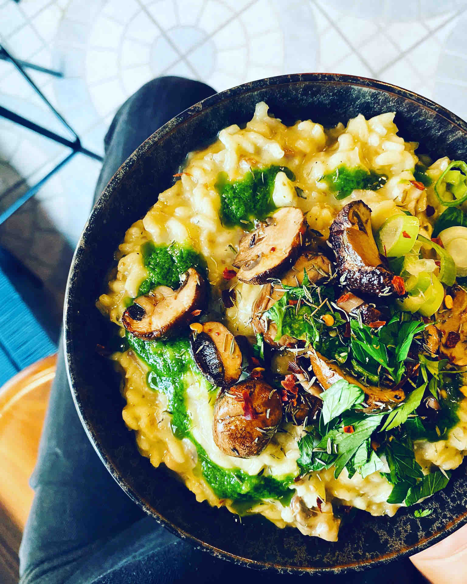Pilz Risotto